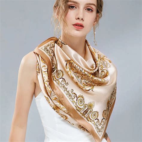 luxury designer silk scarves sale